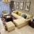 Bộ sofa góc phòng khách da ( GD 353 )